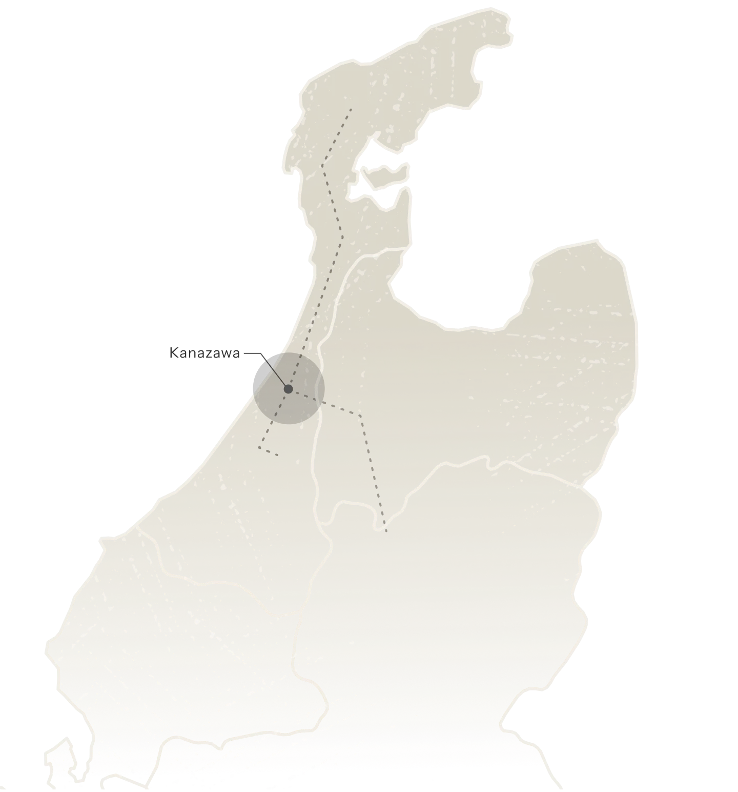 Map of a Day Trip to the Hokuriku Region